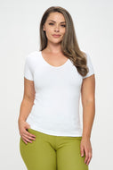 Remi Reversible U/V Top- White