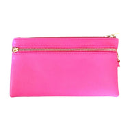 Carrie CROSSBODY OR WHRISLET: HOT PINK
