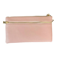 Carrie CROSSBODY OR WHRISLET: BLUSH