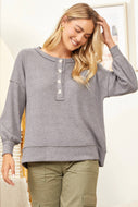 Bobbi Top: Charcoal
