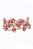 Football Stretchy Bracelet Set