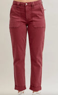 Judy Blue Aurora Cuffed Jeans