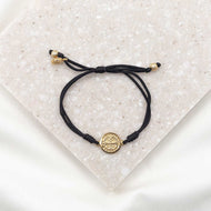 Serenity Blessing Bracelet - Black / Gold
