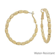 Gold Hoop Earring