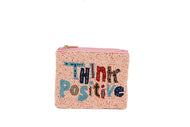 Think Positive Coin Purse