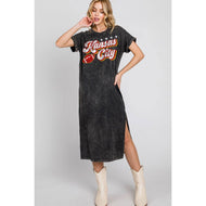 KANSAS CITY DRESS : Mineral Black