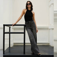 Carson Leopard Print Pant