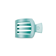 Square Flat Hair Clip | Small | Totally Turquoise