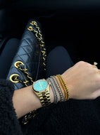 Stretchy Bracelet-Silver
