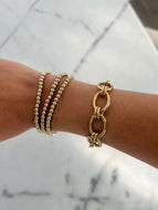 Stretchy Bracelet-Two-Toned
