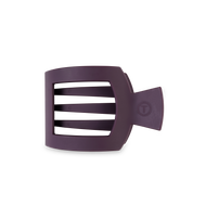 Square Flat Hair Clip | Med. | Burgundy Bliss