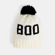 Boo Knit Hat - Ivory