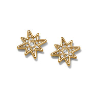 Brighton Enchanting Star Post Earrings-Gold