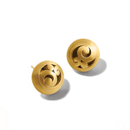 Brighton Contempo Post Earrings- Gold
