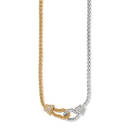 Brighton Meridian Ventus Two Tone Short Necklace