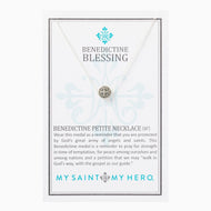 Benedictine Petite Necklace- Silver - Inspired Style Boutique