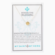 Benedictine Petite Necklace- Gold - Inspired Style Boutique