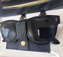 Clear Gameday Crossbody Bag With Sunglasses Holder: Red