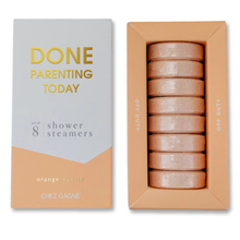 Done Parenting Today Shower Steamers - Orange Vanilla - Set of 8 Tabs