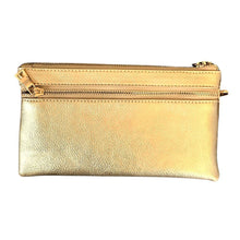 Carrie CROSSBODY OR WHRISLET: Gold