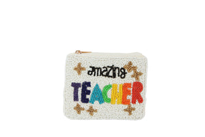 TEACHER Fashion Coin Purse