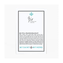 Be Still Prayer Bracelet- tigers eye