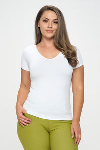 Remi Reversible U/V Top- White