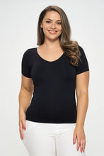 Remi Seamless Tee- Black