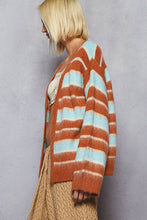 Monica Cardigan-Brick Multi