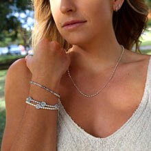 Pearl Birthday Blessing Bracelet: Gold Plated