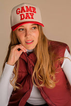 GAME DAY Trucker Hat: Red