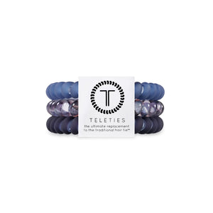 Spiral Hair Coils | Small | Midnight Rain Hair Ties