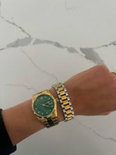 NEW WATCH BAND BRACELETS!: DIAMOND THIN TWO TONED BRACELET