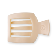 Square Flat Hair Clip | Large | Almond Beige