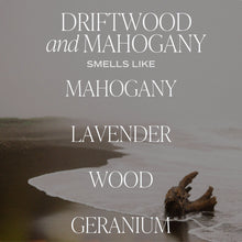 Driftwood and Mahogany 9 oz Soy Candle