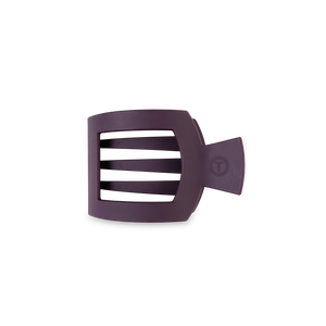 Square Flat Hair Clip | Small | Burgundy Bliss