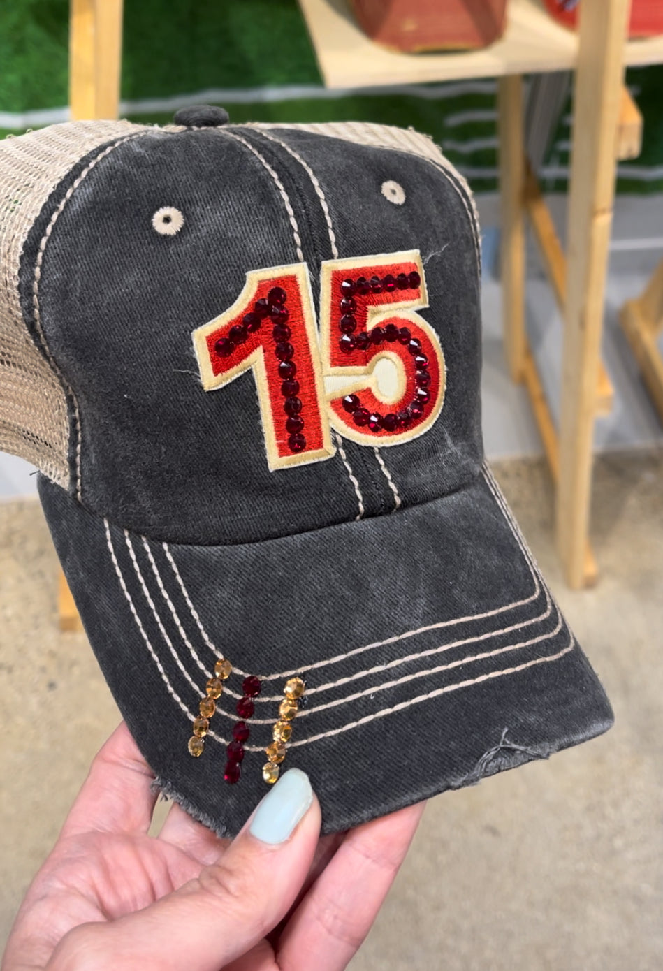 15 Bling Hat