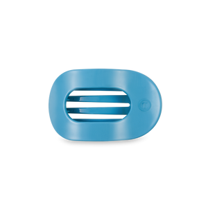 Flat Round Hair Clip | Small | Summer Sky