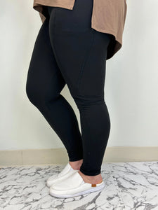 Oh So Soft Pocket Legging-Black