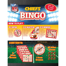 Kansas City Chiefs Bingo Game