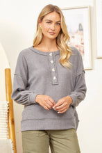 Bobbi Top: Charcoal