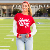 Gameday Vibes Top