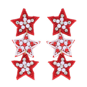 Star Game Day Earrings