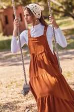 Cassie Dress: Rust
