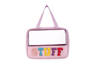 All the STUFF Cosmetic  Bag: Purple