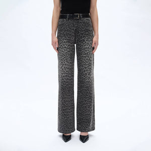 Carson Leopard Print Pant
