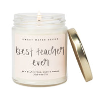 Best Teacher Ever 9 oz Soy Candle