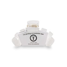 Classic Hair Clip | Tiny | Coconut White