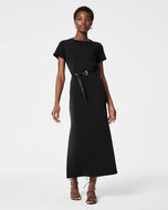 Spanx AirEssentials Maxi T-Shirt Dress- Black