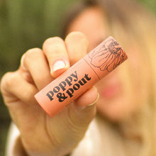 Poppy & Pout Lip Balm- Pink Grapefruit